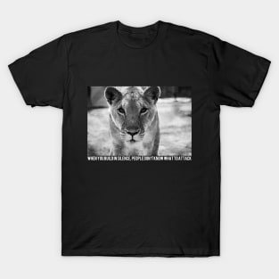 Lion Starring Photography T-Shirt